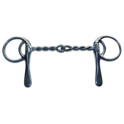 Single Twisted Wire Snaffle Bit 5"