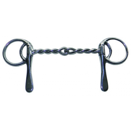 Single Twisted Wire Snaffle Bit 5\"