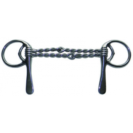 Double Twisted Wire Snaffle Bit 5\"